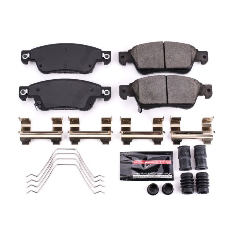 PSB Z23 Evolution Brake Pads - Power Stop 07-08 Infiniti G35 Front Z23 Evolution Sport Brake Pads w/Hardware