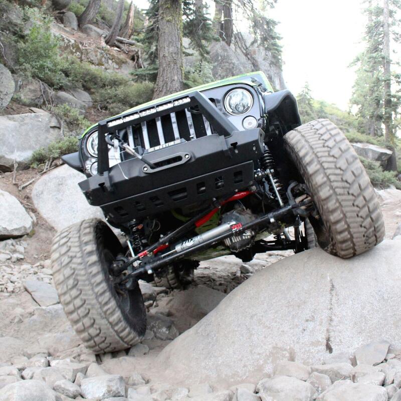 WES Skid Plates - Westin 07-18 Jeep Wrangler JK WJ2 Skid Plate for Front Bumper - Textured Black