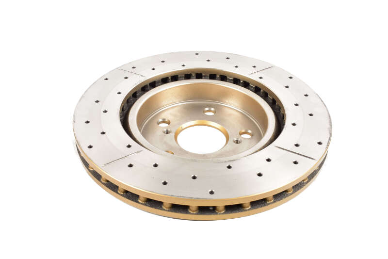 DBA Street Slot&Drill Rotors - DBA 2020 Lexus ES350 Front Drilled & Slotted Street Series Rotor