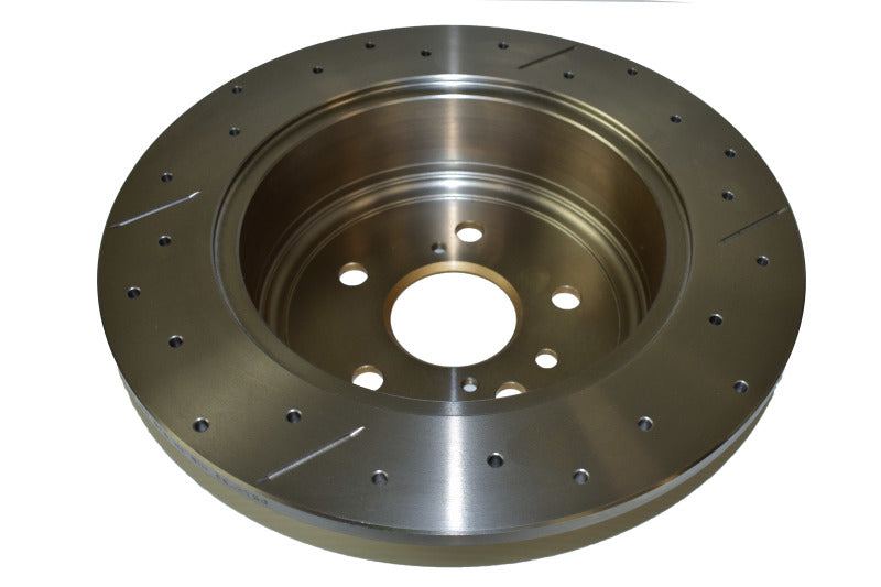 DBA Street Slot&Drill Rotors - DBA 08-13 Toyota Highlander Rear Drilled & Slotted Street Series Rotor