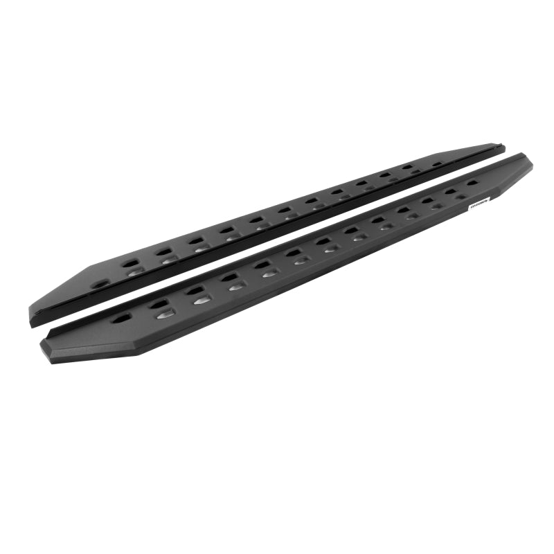 GOR RB20 Slim Running Boards - Go Rhino RB20 Slim Running Boards - Universal 73in. - Tex. Blk
