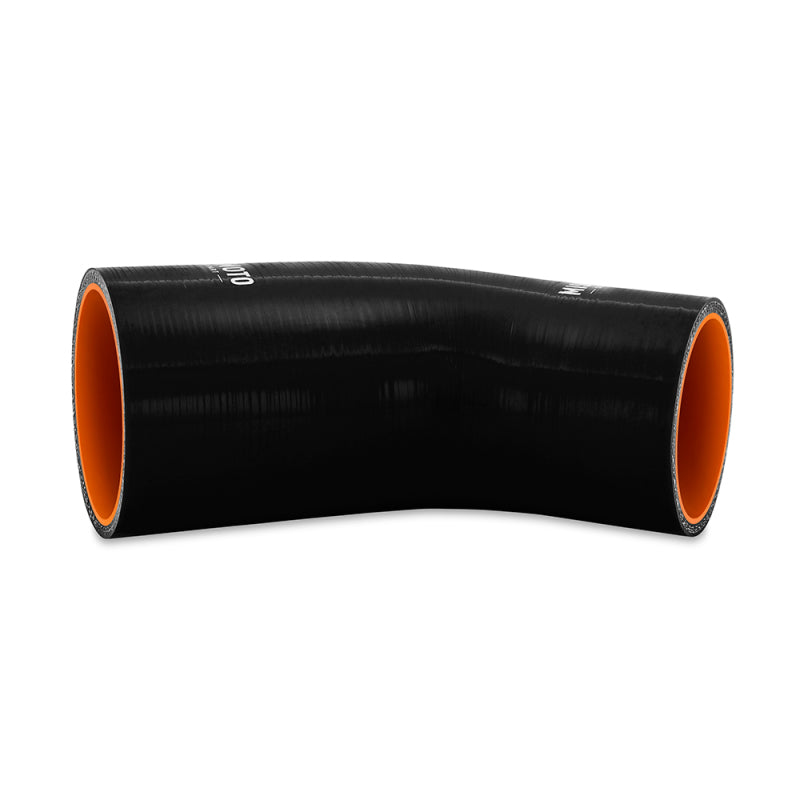 MM Couplers - 45 Deg - Mishimoto Silicone Reducer Coupler 45 Degree 2in to 2.5in - Black