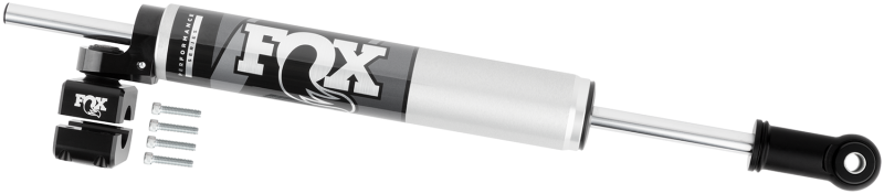 FOX 2.0 Perf Steer Stabilizer - Fox 08-16 Ford Superduty 2.0 Performance Series 8.2in. TS Stabilizer Bottom Axle Mount 1 1/8in Shaft