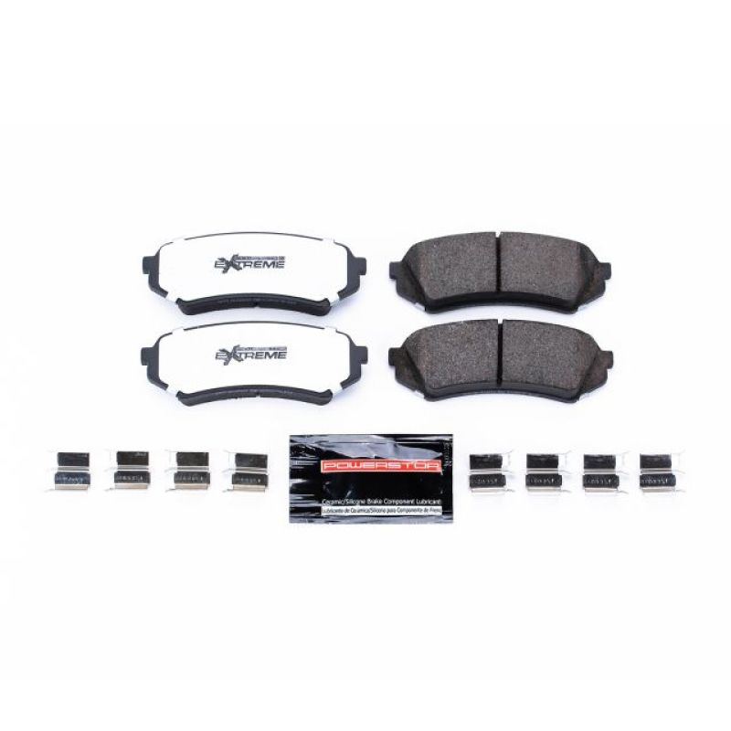 PSB Z36 Truck & Tow Brake Pads - Power Stop 98-07 Lexus LX470 Rear Z36 Truck & Tow Brake Pads w/Hardware