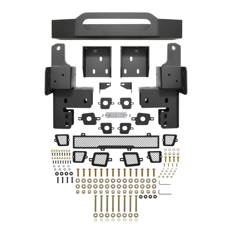 WES Pro-Series Bumpers - Westin 19-21 Ram 2500/3500 Pro-Series Front Bumper - Textured Black