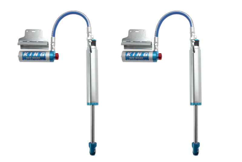 KIN 2.5 Shocks - King Shocks 2005+ Toyota Tacoma (6 Lug) Rear 2.5 Dia Remote Reservoir Shock w/Adjuster (Pair)