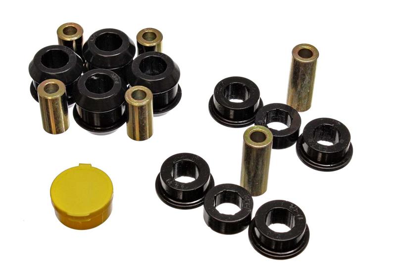 ES Cntrl Arm Bushings - Black - Energy Suspension 90-93 Acura Integra Black Front Control Arm Bushing Set