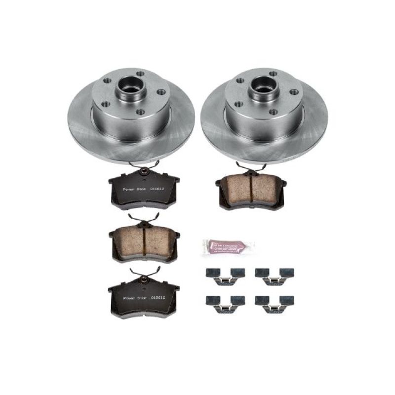 PSB Autospecialty Kit - Power Stop 97-01 Audi A4 Rear Autospecialty Brake Kit