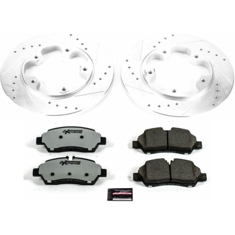 PSB Z36 Truck & Tow Kit - Power Stop 15-19 Ford Transit-150 Rear Z36 Truck & Tow Brake Kit