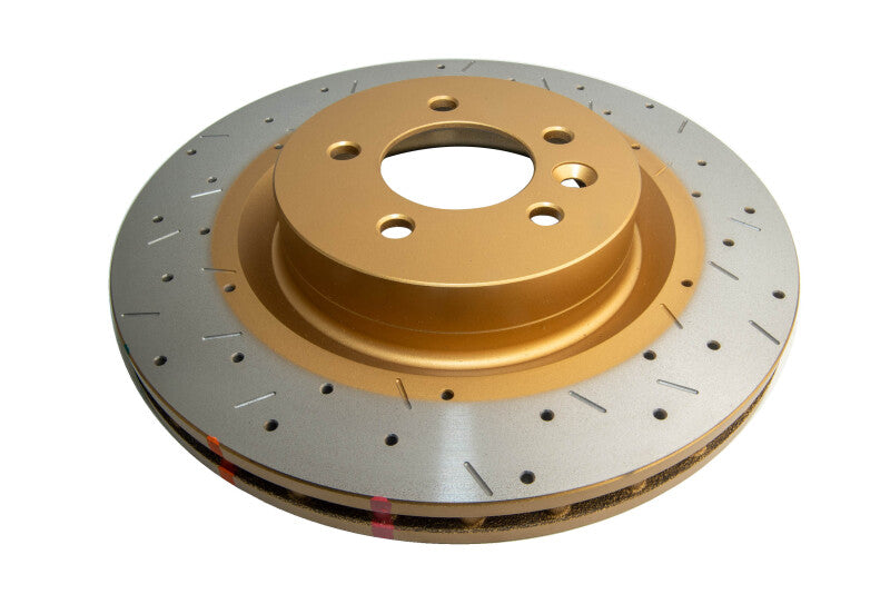 DBA 4000 Slot&Drill Rotors - DBA 06-17 Land Rover Range Rover (Excl Brembo Brakes) 3.0L Front 4000 Series Drilled & Slotted Rotor