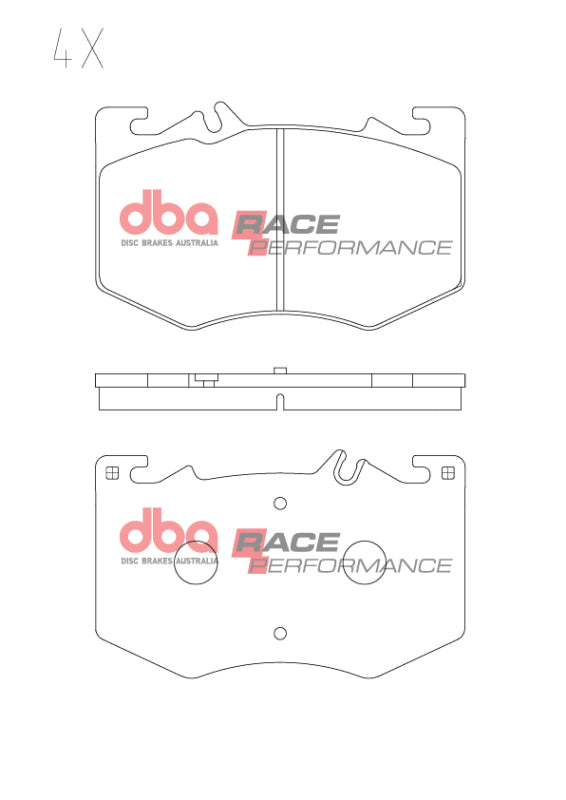 DBA RP Performance Brake Pads - DBA 2018+ Mercedes-Benz A35 AMG (V177/W177/C118) Front RP Performance Brake Pads