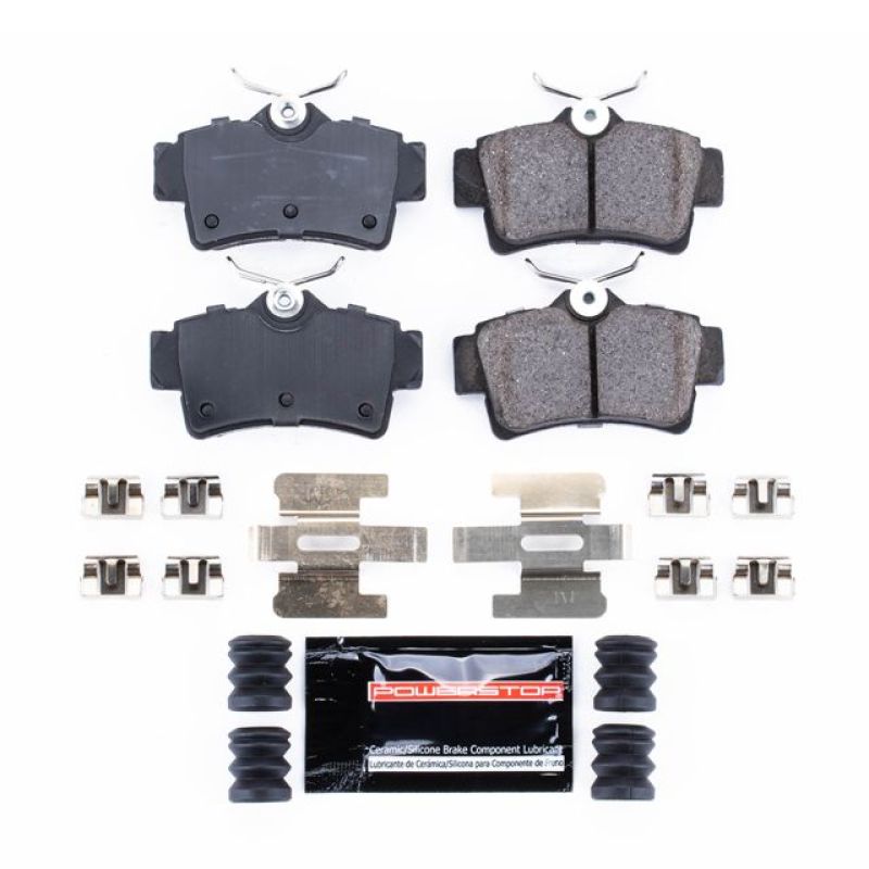 PSB Z23 Evolution Brake Pads - Power Stop 94-04 Ford Mustang Rear Z23 Evolution Sport Brake Pads w/Hardware