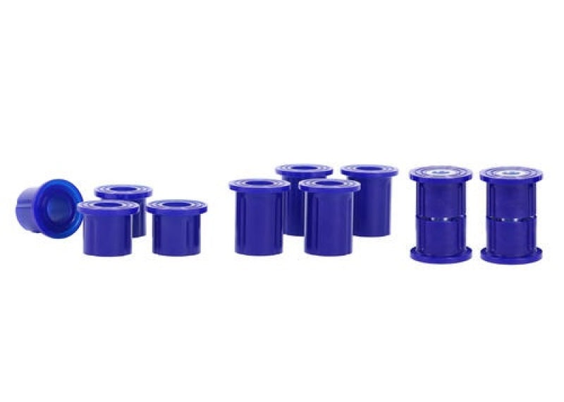 SPR Bushings - Leaf Spring - SuperPro 2005 Nissan Frontier LE Rear Leaf Spring and Shackle Bushing Kit