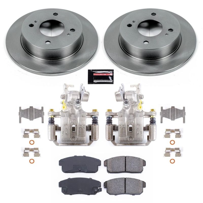 PSB Autospecialty Kit w/Cals - Power Stop 02-06 Nissan Sentra Rear Autospecialty Brake Kit w/Calipers