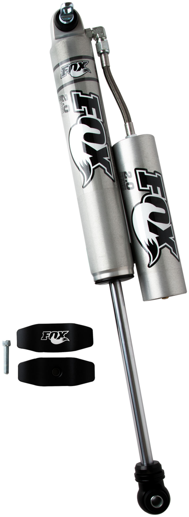 FOX 2.0 Perf Shock - Fox 07+ Jeep JK 2.0 Performance Series 9.6in. Smooth Body Remote Res. Rear Shock / 1.5-3.5in. Lift