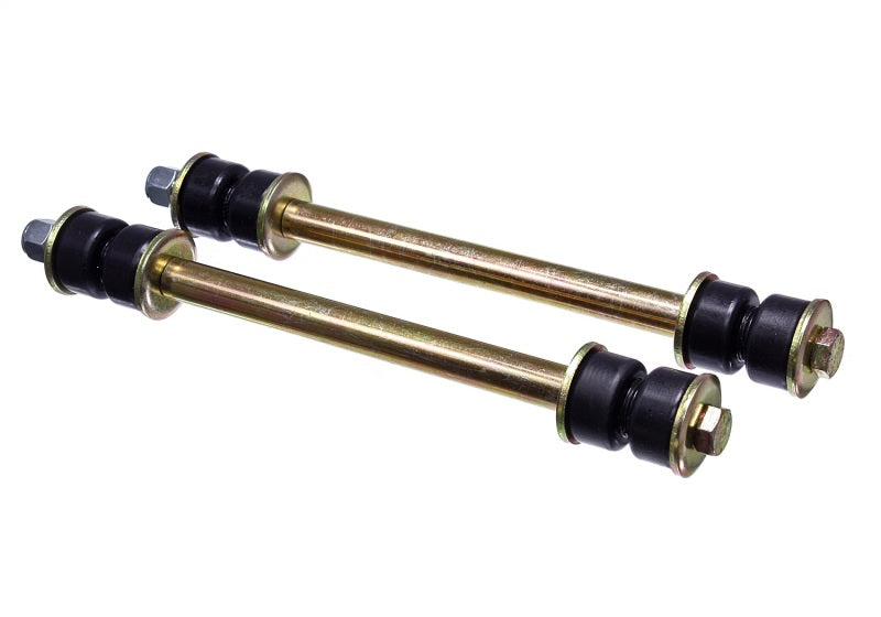 ES End Links - Black - Energy Suspension Universal Fixed Length Black End Link Set (6in Length)