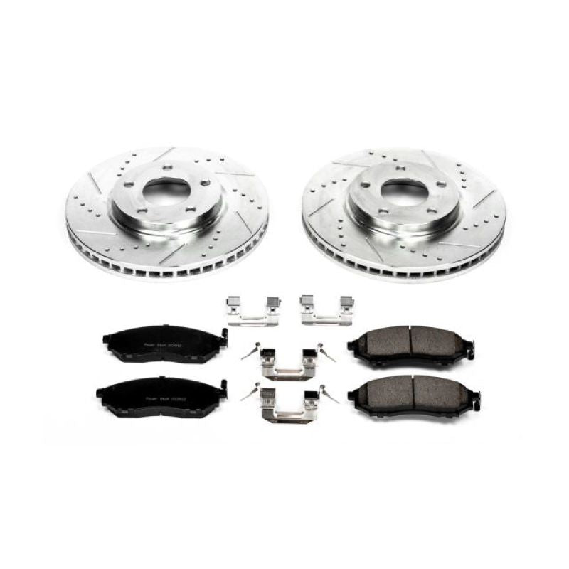 PSB Z23 Evolution Kit - Power Stop 03-04 Infiniti M45 Front Z23 Evolution Sport Brake Kit