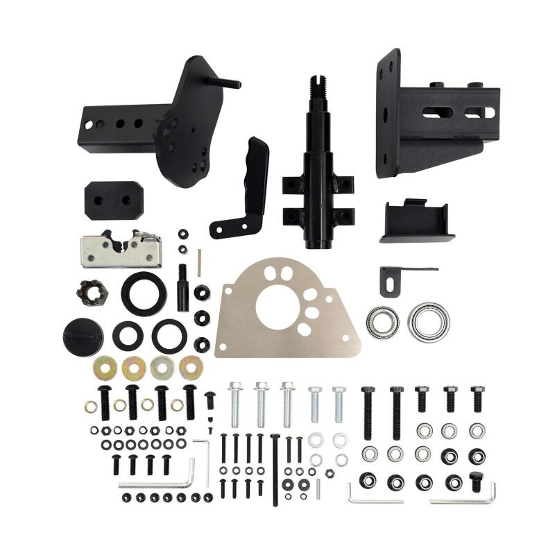 WES XTS Bumpers - Westin 18-25 Wrangler JL Accessory For XTS Rear - P/S Swingout - Tex. Blk