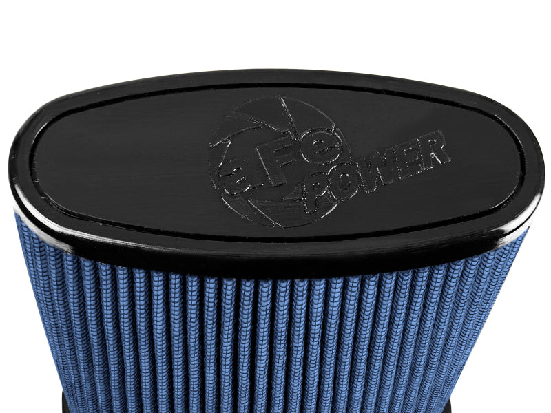 AFE Universal Pro-5 R Filter - aFe Momentum Replac Air Filter w/Pro 5R Media (Pair) 5x2.25in F/6.25x3.75in B/5.25x2.25in T/11in H