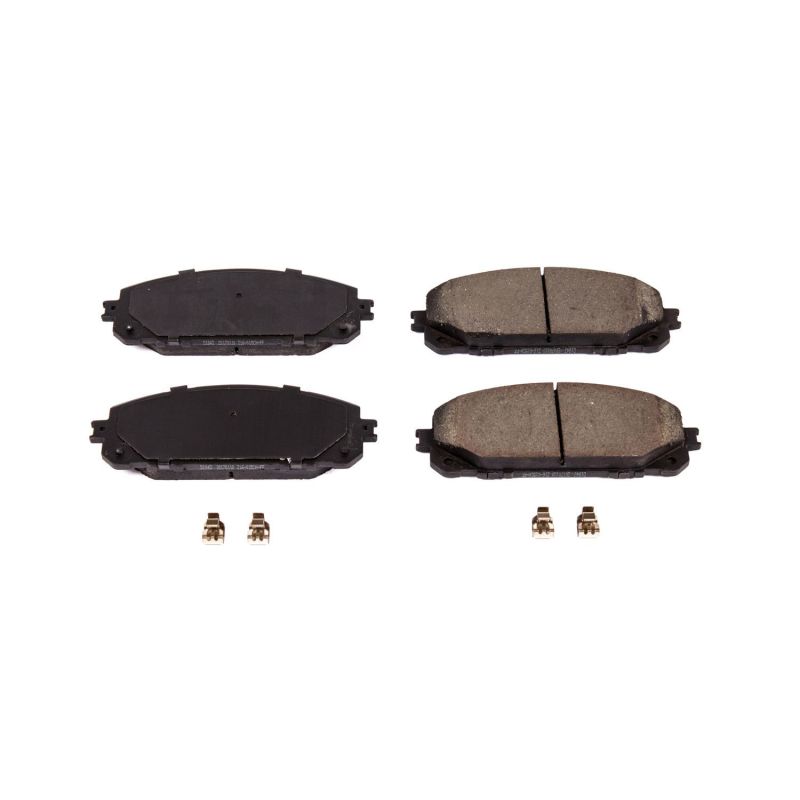 PSB Z16 Evolution Brake Pads - Power Stop 14-20 Jeep Cherokee Front Z16 Evolution Ceramic Brake Pads