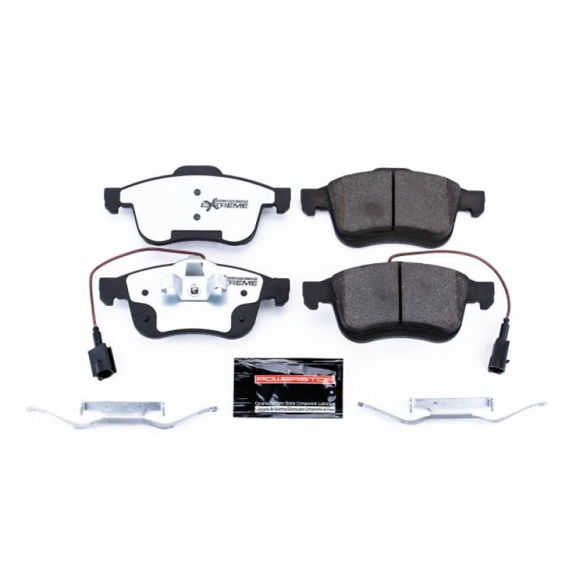 PSB Z36 Truck & Tow Brake Pads - Power Stop 15-18 Ram ProMaster City Front Z36 Truck & Tow Brake Pads w/Hardware