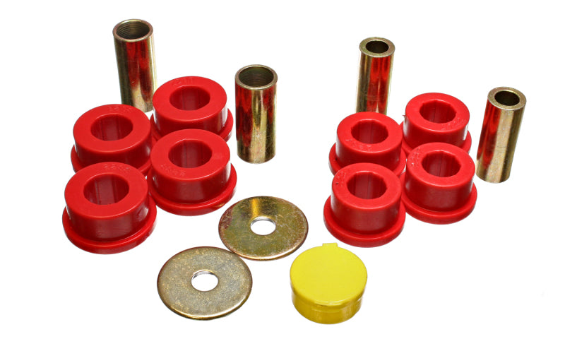 ES Cntrl Arm Bushings - Red - Energy Suspension 96-98 Toyota Rav4 Red Front Control Arm Bushing Set