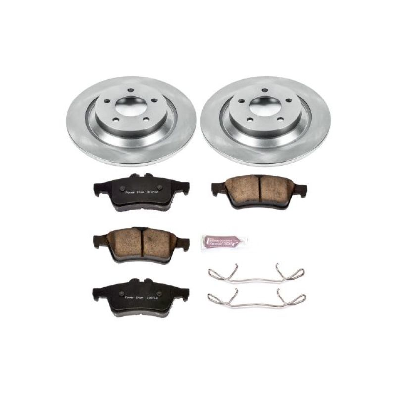 PSB Autospecialty Kit - Power Stop 08-10 Mazda 5 Rear Autospecialty Brake Kit