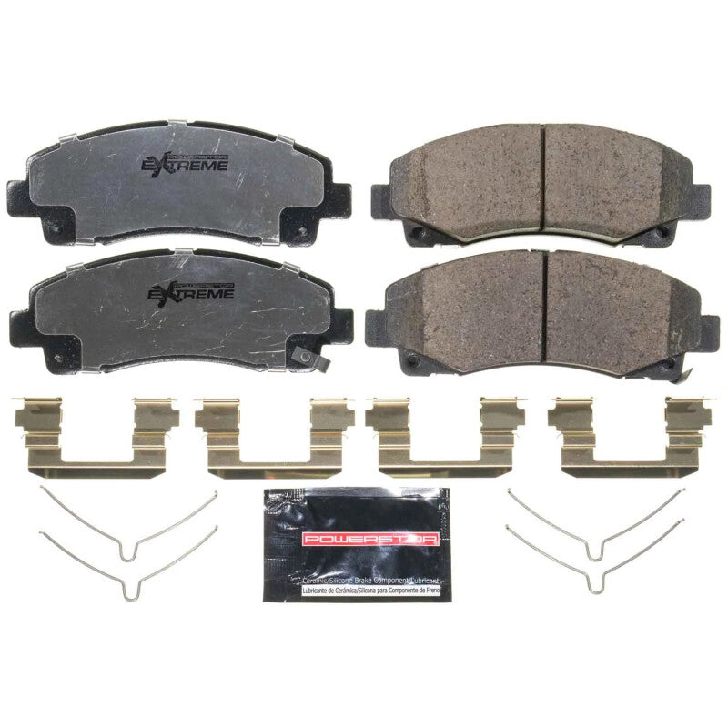PSB Z26 Extreme Brake Pads - Power Stop 15-20 Acura TLX Front Z26 Street Brake Pads w/Hardware
