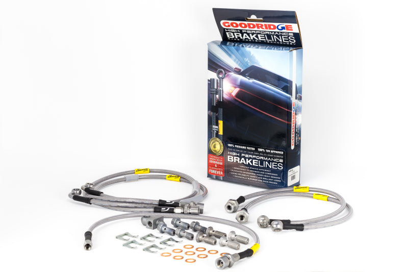 GR G-Stop Brake Line Kits - Goodridge 01-03 Chevrolet Silverado / 01-03 GMC Sierra SS Brake Lines
