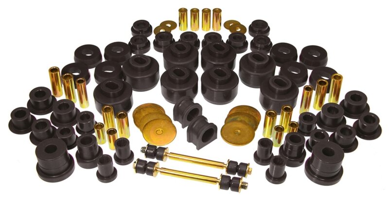 PRO Total Kits - Blk - Prothane 07-14 Chevy Silverado 4wd Total Kit - Black
