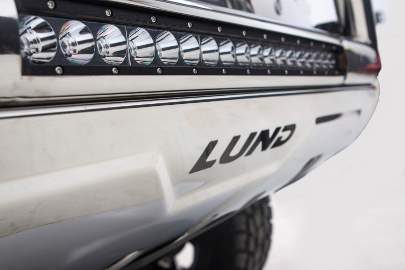 LND Bull Bars - Lund 20- 21 GMC SIERRA 2500 HD BULL BAR W/ LIGHT & WIRING Stainless Steel