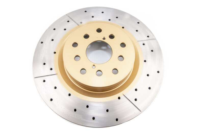 DBA Street Slot&Drill Rotors - DBA 05-08 Legacy GT Front Drilled & Slotted Street Series Rotor