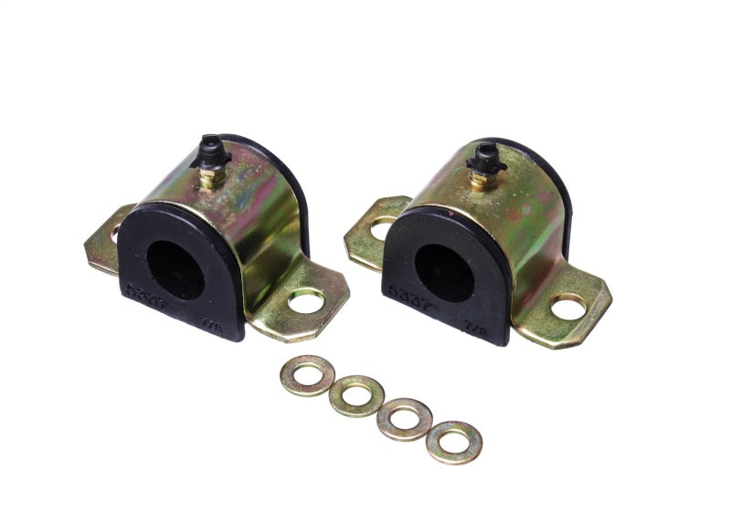 ES Sway Bar Bushings - Black - Energy Suspension 93-98 Toyota Supra Black 22mm Rear Sway Bar Frame Bushings