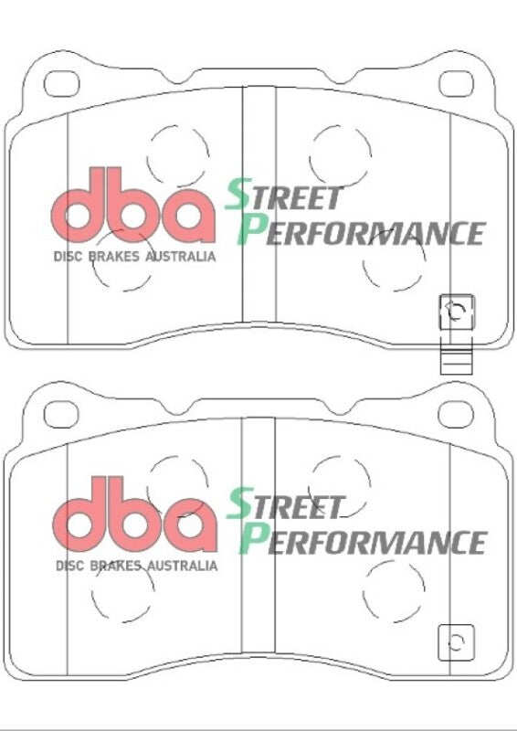 DBA SP500 Brake Pads - DBA 04-14 Subaru Impreza WRX STI SP500 Front Brake Pads