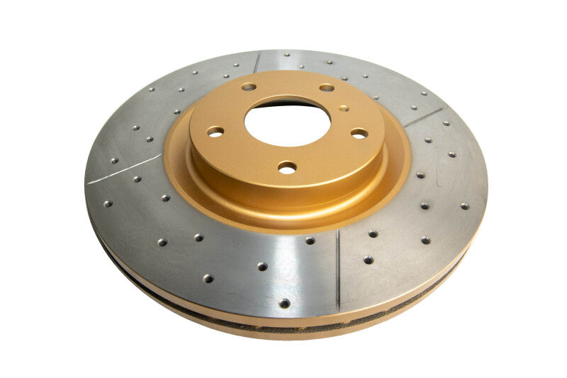 DBA Street Slot&Drill Rotors - DBA 06-08 350Z / 05-08 G35 / 06-07 G35X Front Drilled & Slotted Street