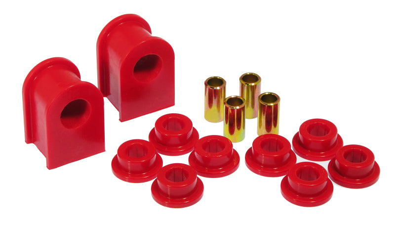 PRO Sway/End Link Bush - Red - Prothane 77-98 Ford Truck S/B & E/L Bush - 1in (for 2.5in Frames / Eye to Eye End Links) - Red