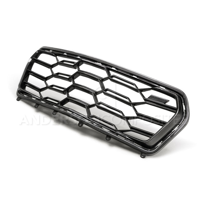 AND Front Grilles - Anderson Composites 17-18 Chevrolet Camaro ZL1 1LE Front Lower Grille