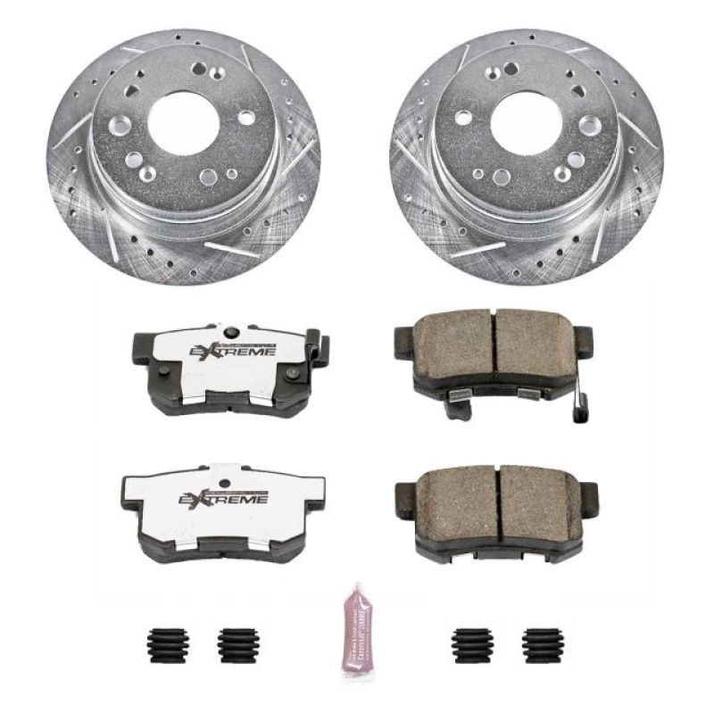 PSB Z26 Street Warrior Kit - Power Stop 01-03 Acura CL Rear Z26 Street Warrior Brake Kit