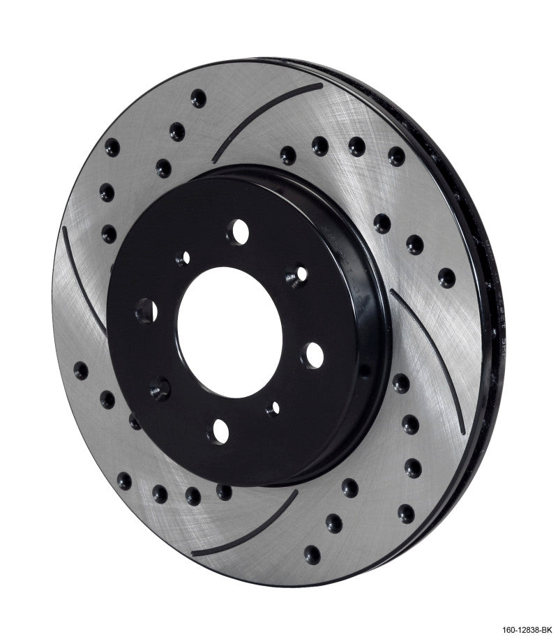 WIL Rotors - Wilwood Rotor-.68in Offset-SRP-BLK-Drill-RH 10.32 x .83 - 4 x 3.93