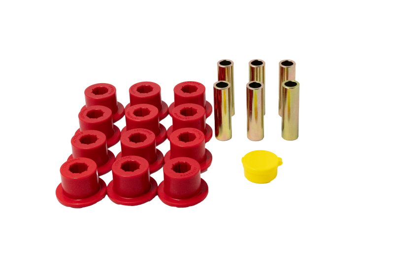 ES Leaf Spring Pads - Red - Energy Suspension 00-06 Toyota Tundra Leaf Spring Bushing Set - Red