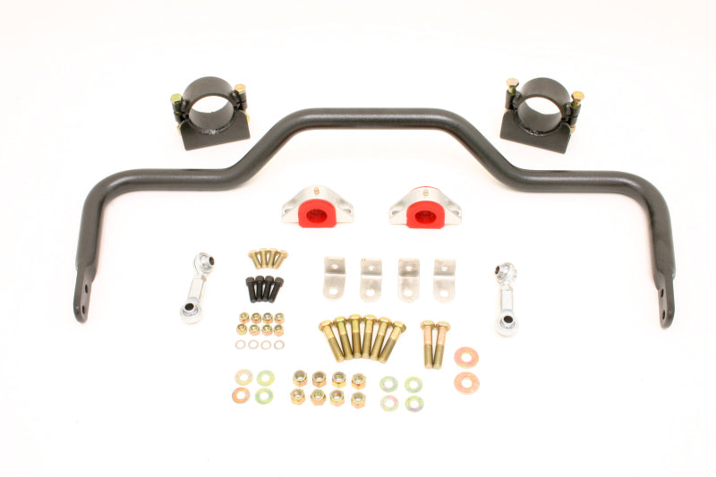BMR Sway Bar Kits - BMR 64-72 A-Body w/ 3in Axles Rear Solid 1.375in Xtreme Anti-Roll Bar Kit - Black Hammertone