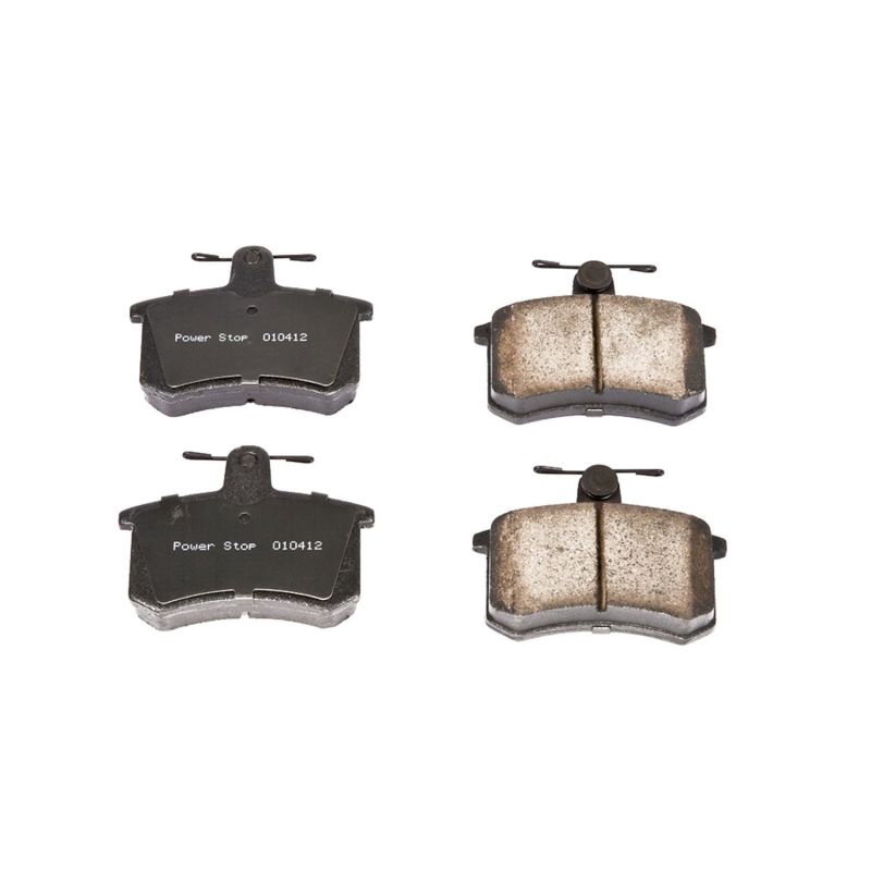 PSB Z16 Evolution Brake Pads - Power Stop 88-92 Audi 80 Rear Z16 Evolution Ceramic Brake Pads
