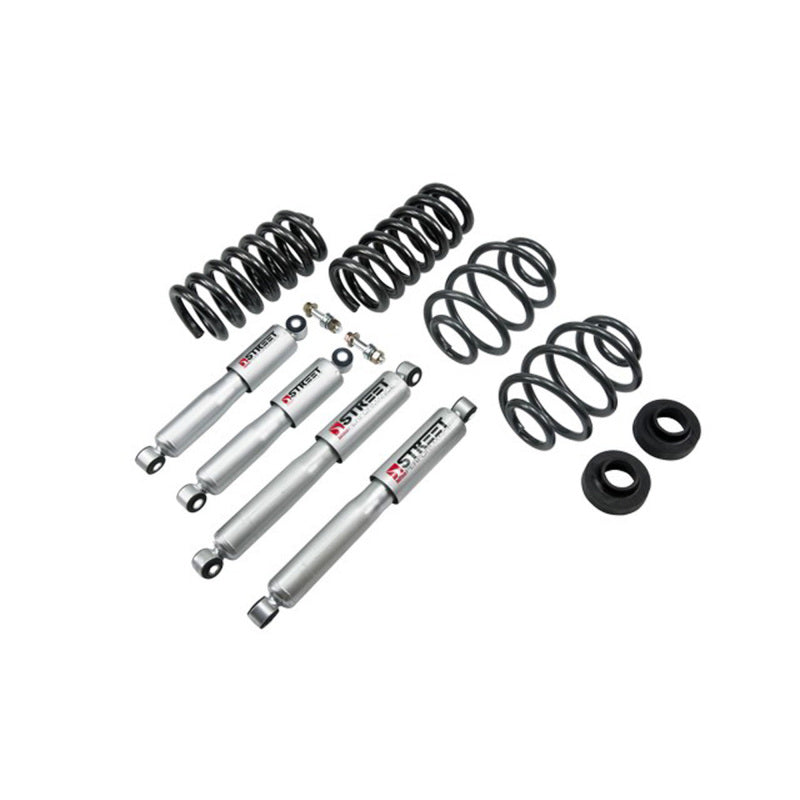 BT Lower Kit w SP Shocks - Belltech LOWERING KIT WITH SP SHOCKS