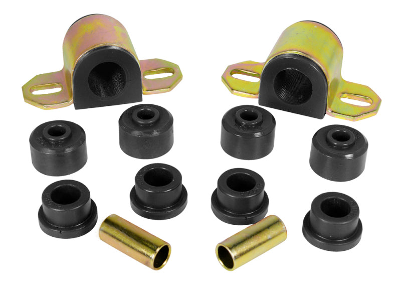 PRO Sway/End Link Bush - Blk - Prothane 84-99 Jeep Cherokee / Commander Front Sway Bar Bushings - 1 1/8in - Black