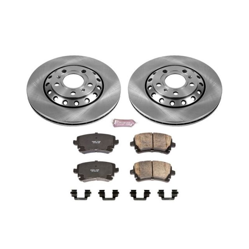 PSB Autospecialty Kit - Power Stop 03-10 Audi A8 Quattro Rear Autospecialty Brake Kit