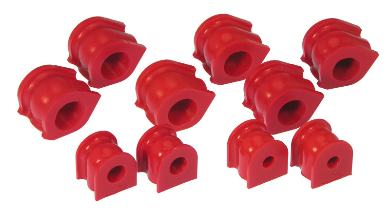 PRO Sway/End Link Bush - Red - Prothane 06+ Honda Civic Front/Rear Sway Bar Bushing Kit - Red