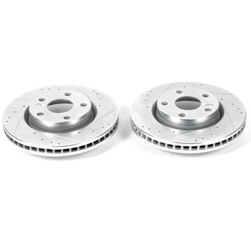 PSB Evolution Drill/Slot Rotor - Power Stop 08-09 Pontiac G8 Front Evolution Drilled & Slotted Rotors - Pair