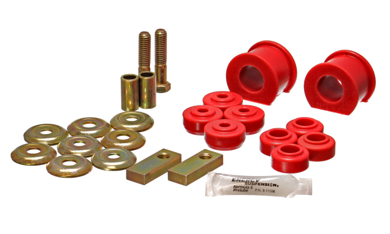 ES Sway Bar Bushings - Red - Energy Suspension 1in Sway Bar Bushing - Red