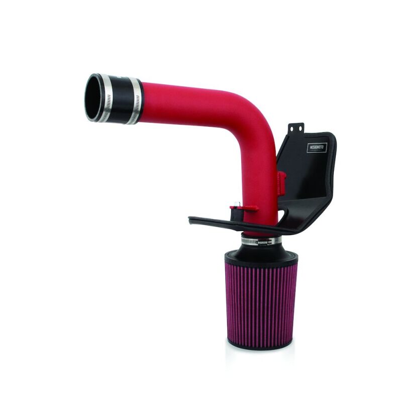 MM Air Intakes - Mishimoto 08+ Subaru WRX/STi Performance Cold Air Intake Kit - Wrinkle Red