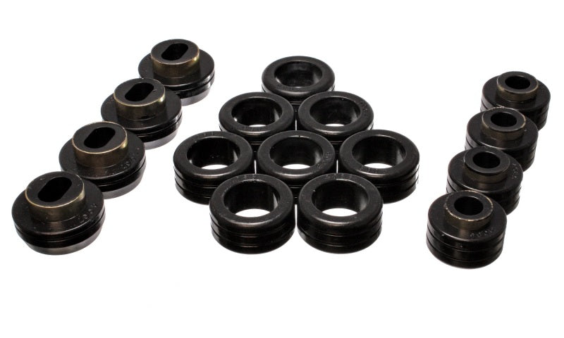 ES Body Mounts - Black - Energy Suspension S10 Body Mount Set - Black